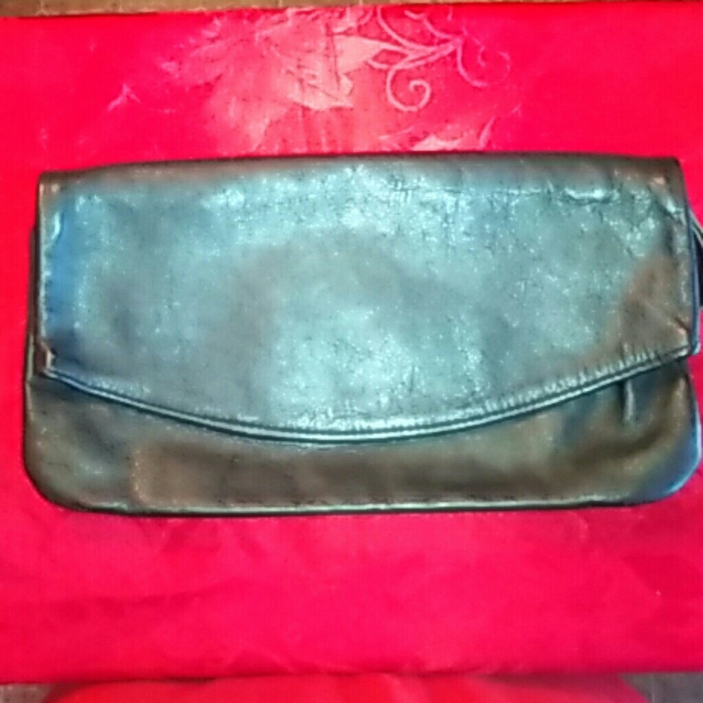 Vintage leather pocketbook